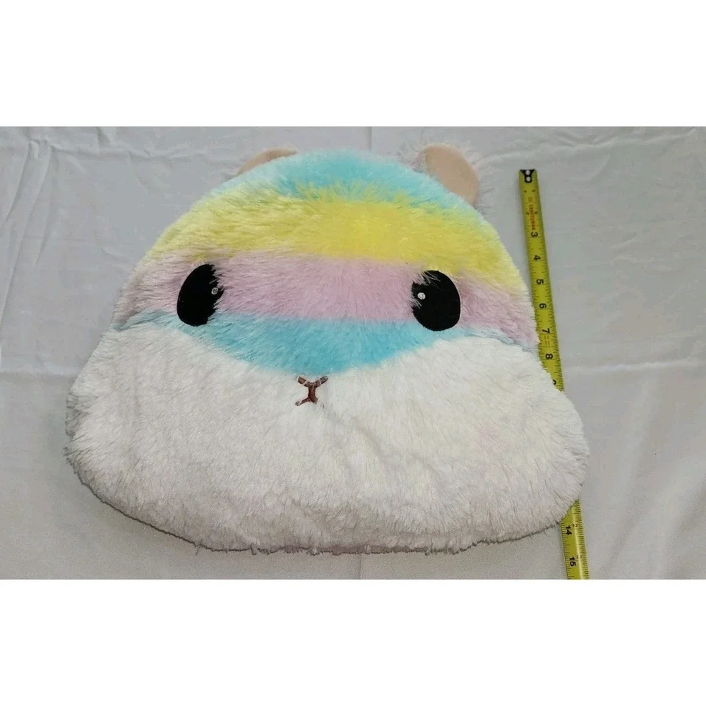 Amuse Rainbow Hamster Plush Large Stuff Animal  2010 Model